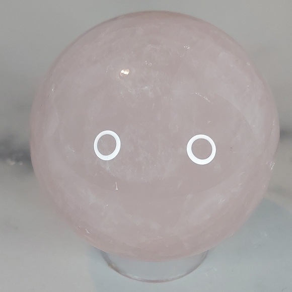 Rose Quartz Sphere | Unconditional Love • Heart Healing • Compassionate Energy - Picture 4 of 5